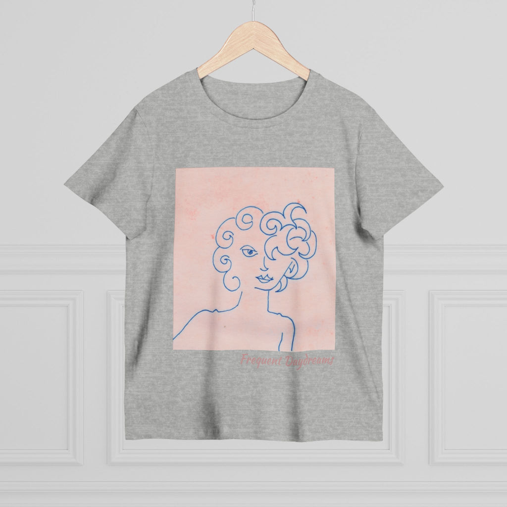 Women’s Maple Tee - Frequent Daydreams Sketch No.47