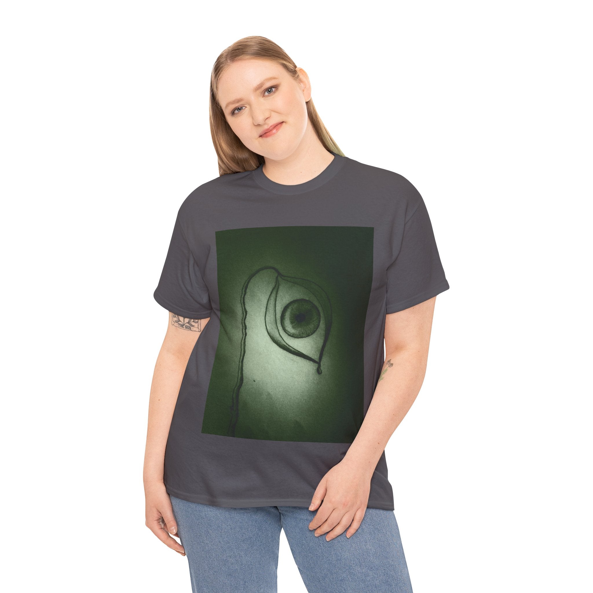 Unisex Heavy Cotton Tee - Eye Plants No.2