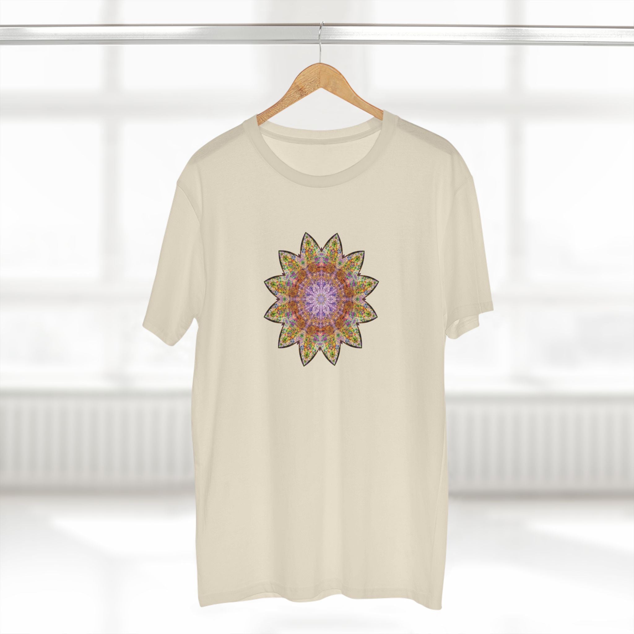 Men's Staple Tee - Love Light Mandalas No.14