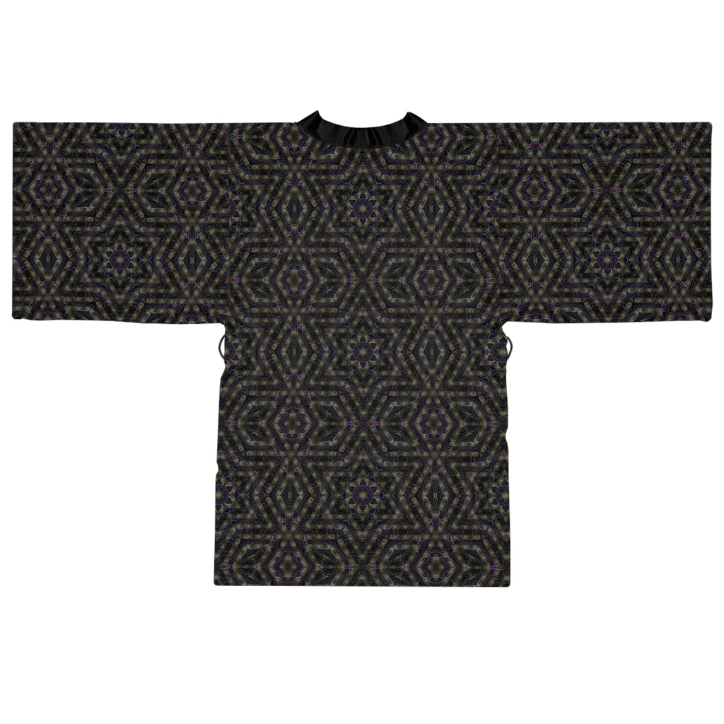 Long Sleeve Kimono Robe - P5 Kaleidoscopic No.12