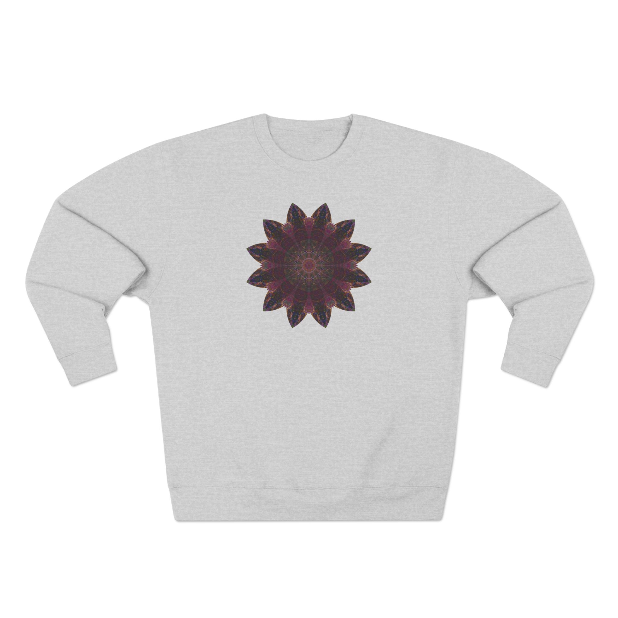 Unisex Crewneck Sweatshirt - Love Light Mandalas No.8