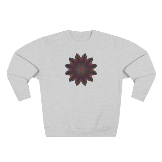 Unisex Crewneck Sweatshirt - Love Light Mandalas No.8