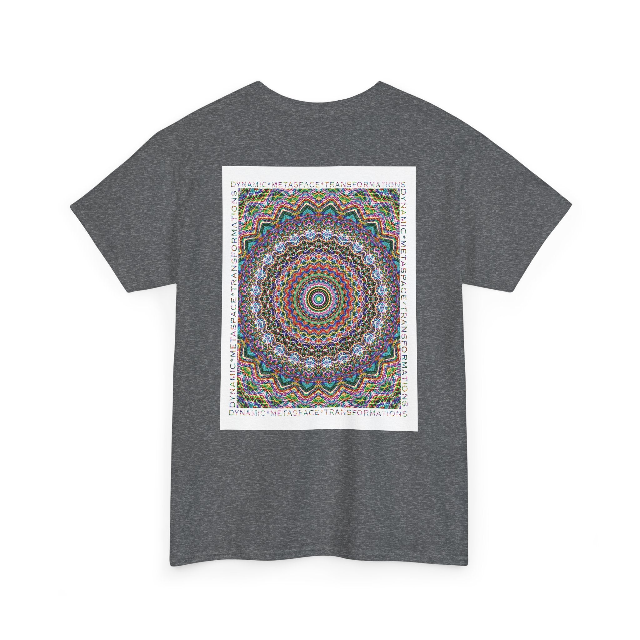 Unisex Heavy Cotton Tee (Back) - DMT Seer No.7