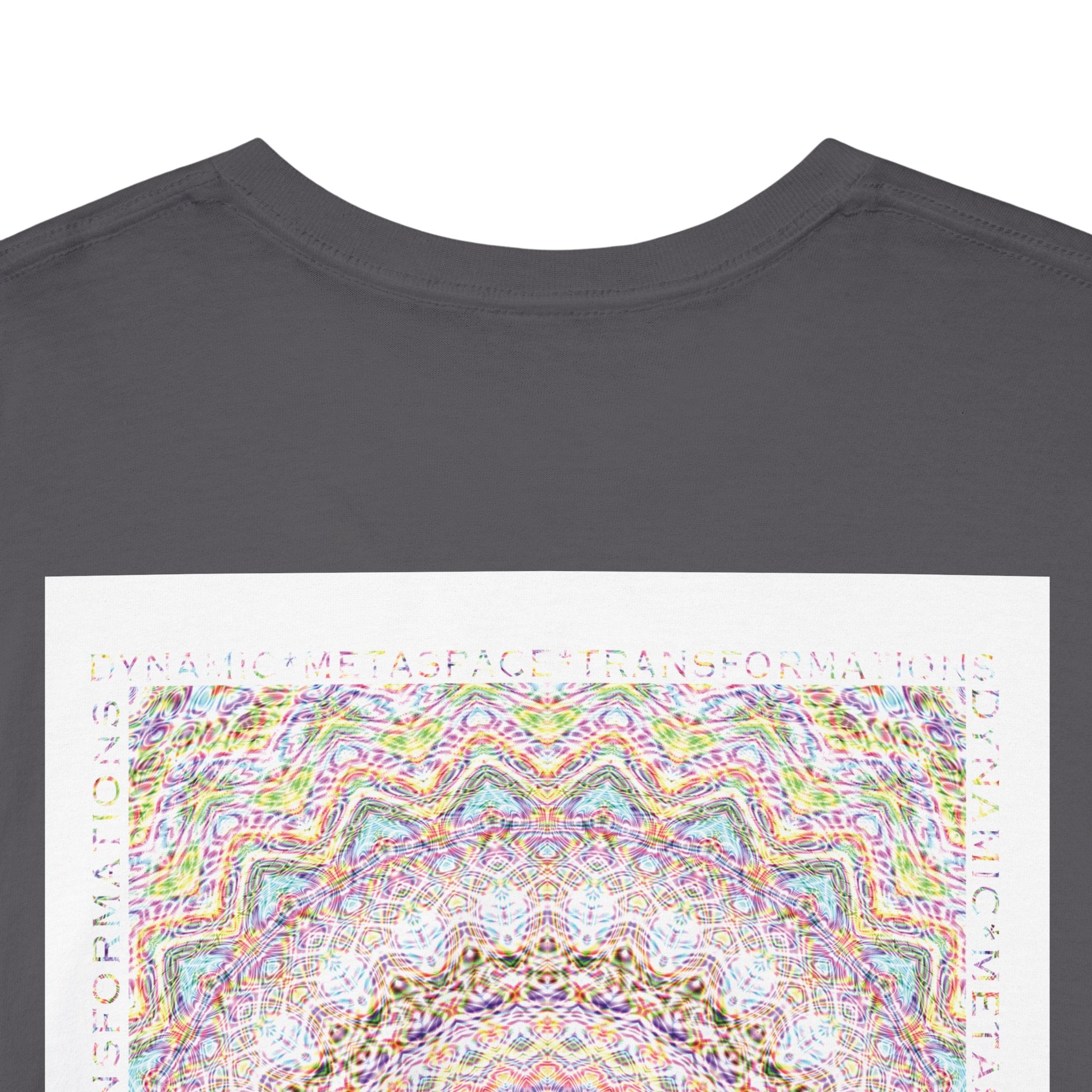 Unisex Heavy Cotton Tee (Back) - DMT Seer No.8