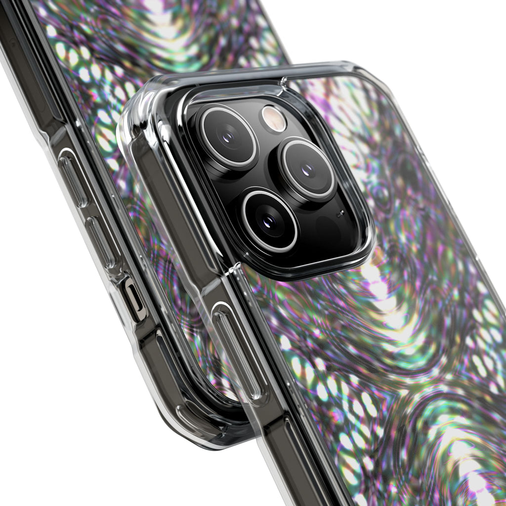 iPhone 14 Magnetic Clear Impact Case - DMT Scribe Tiles No.8