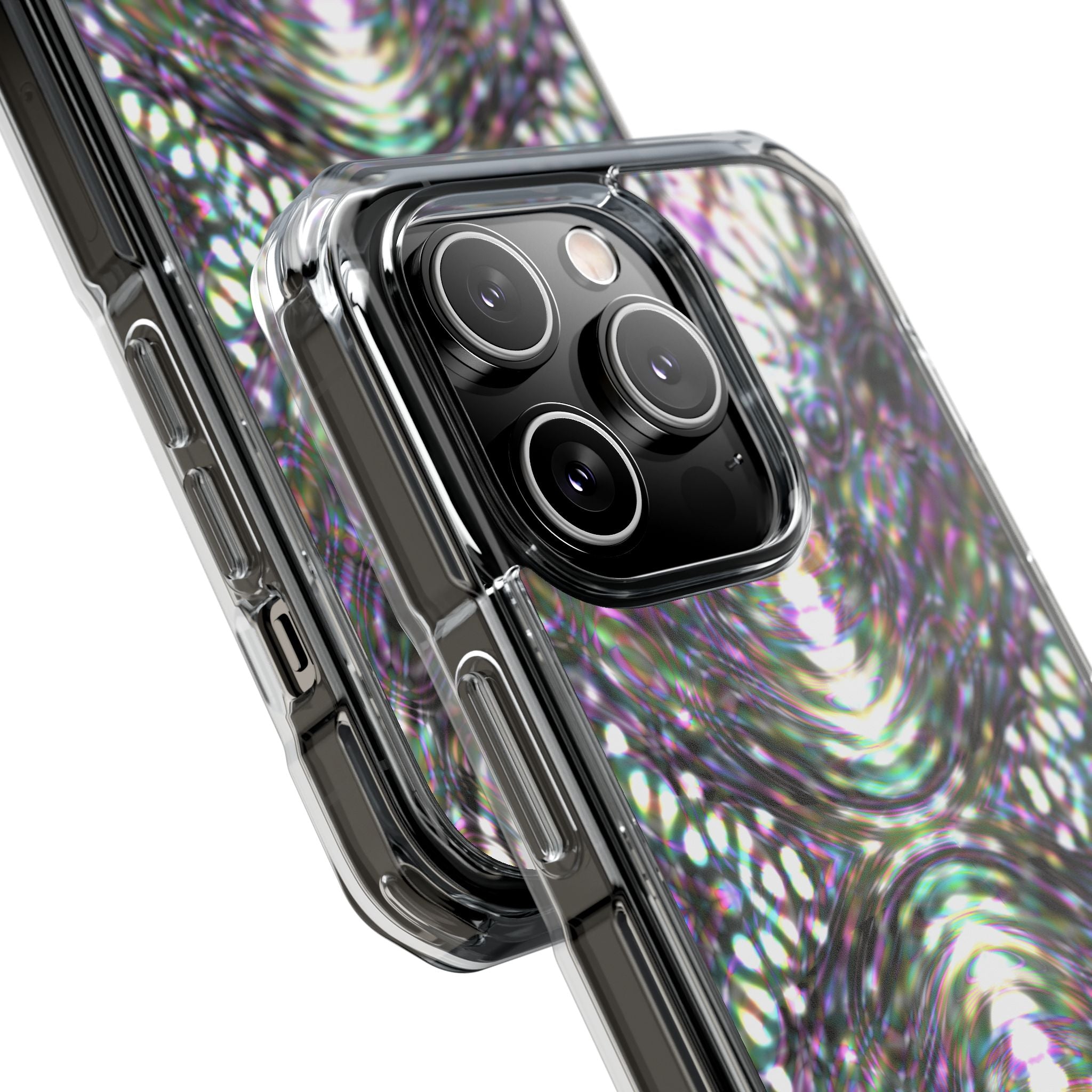 iPhone 14 Magnetic Clear Impact Case - DMT Scribe Tiles No.8