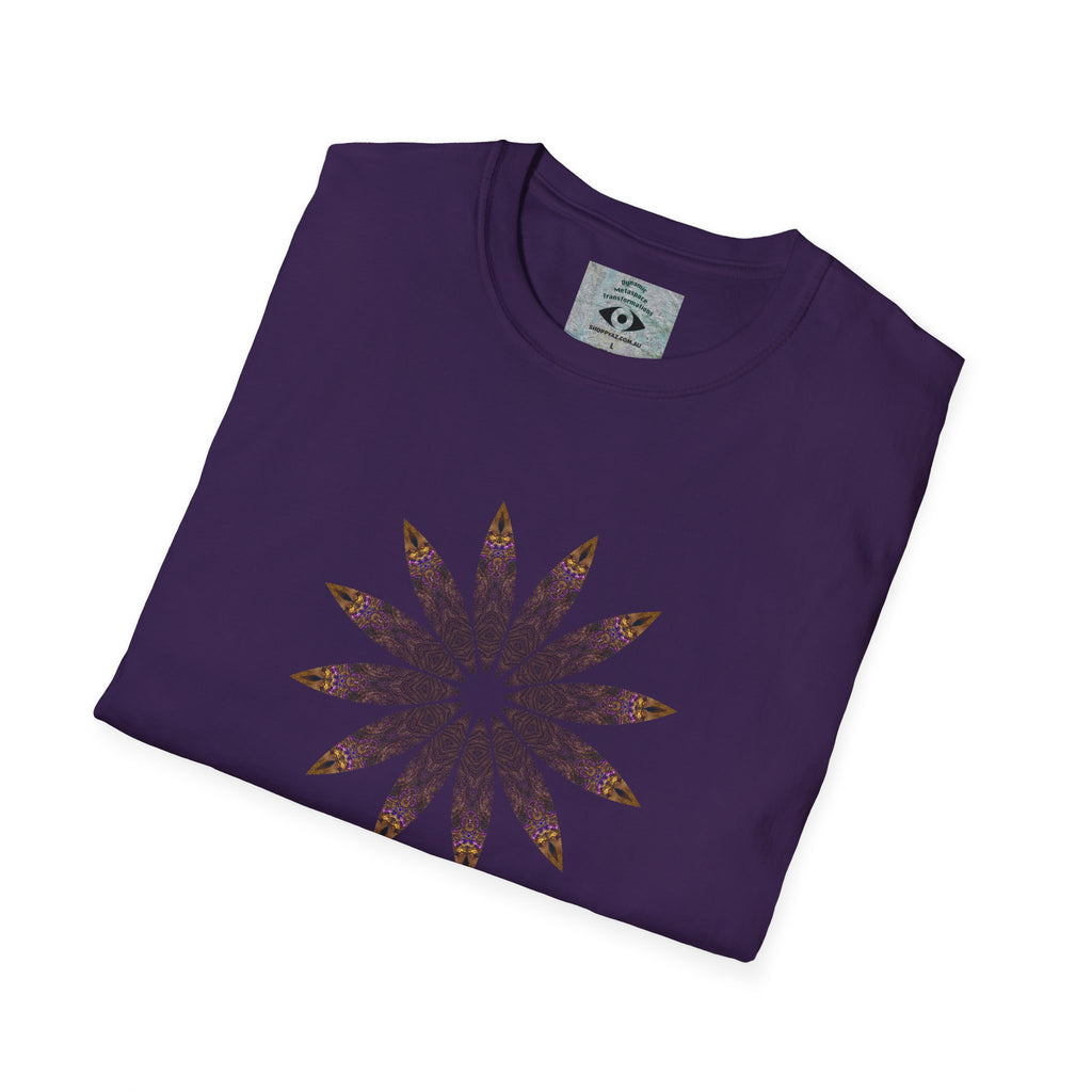 Unisex Softstyle T-Shirt - Love Light Mandalas No.2