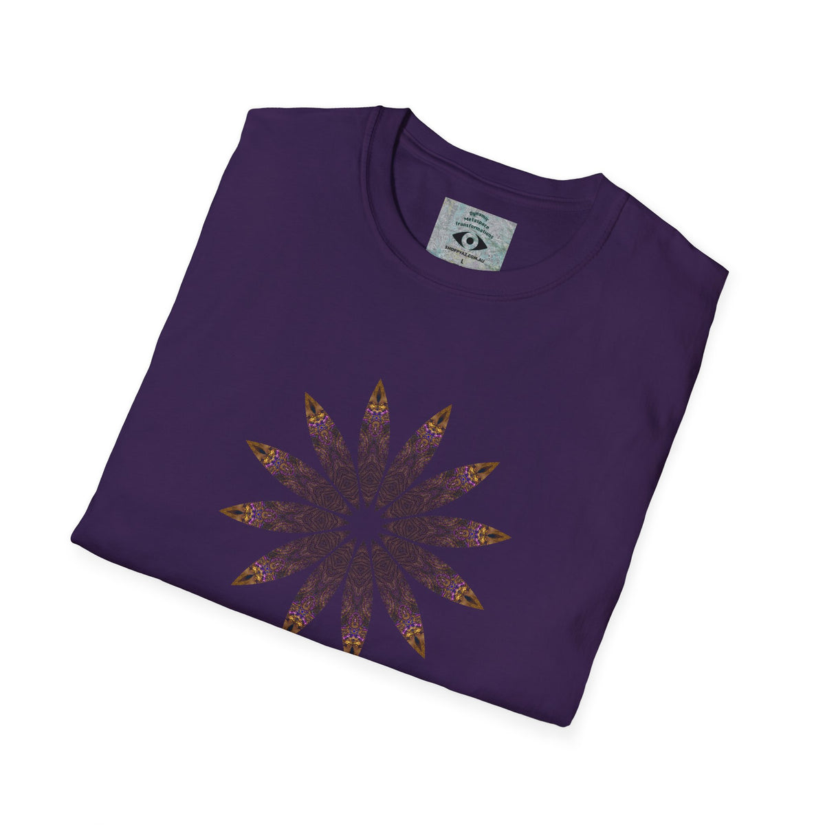 Unisex Softstyle T-Shirt - Love Light Mandalas No.2