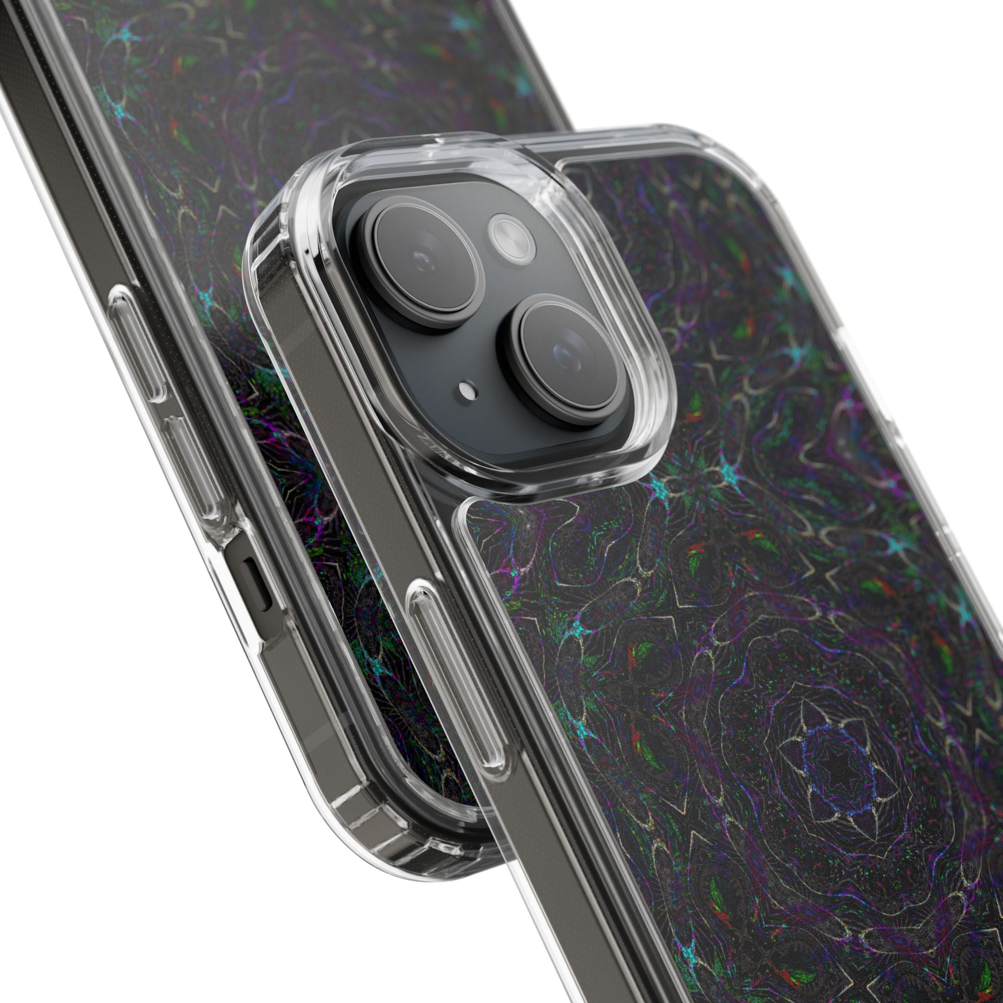 iPhone 15 Clear Case – P5 Kaleidoscopic No.32