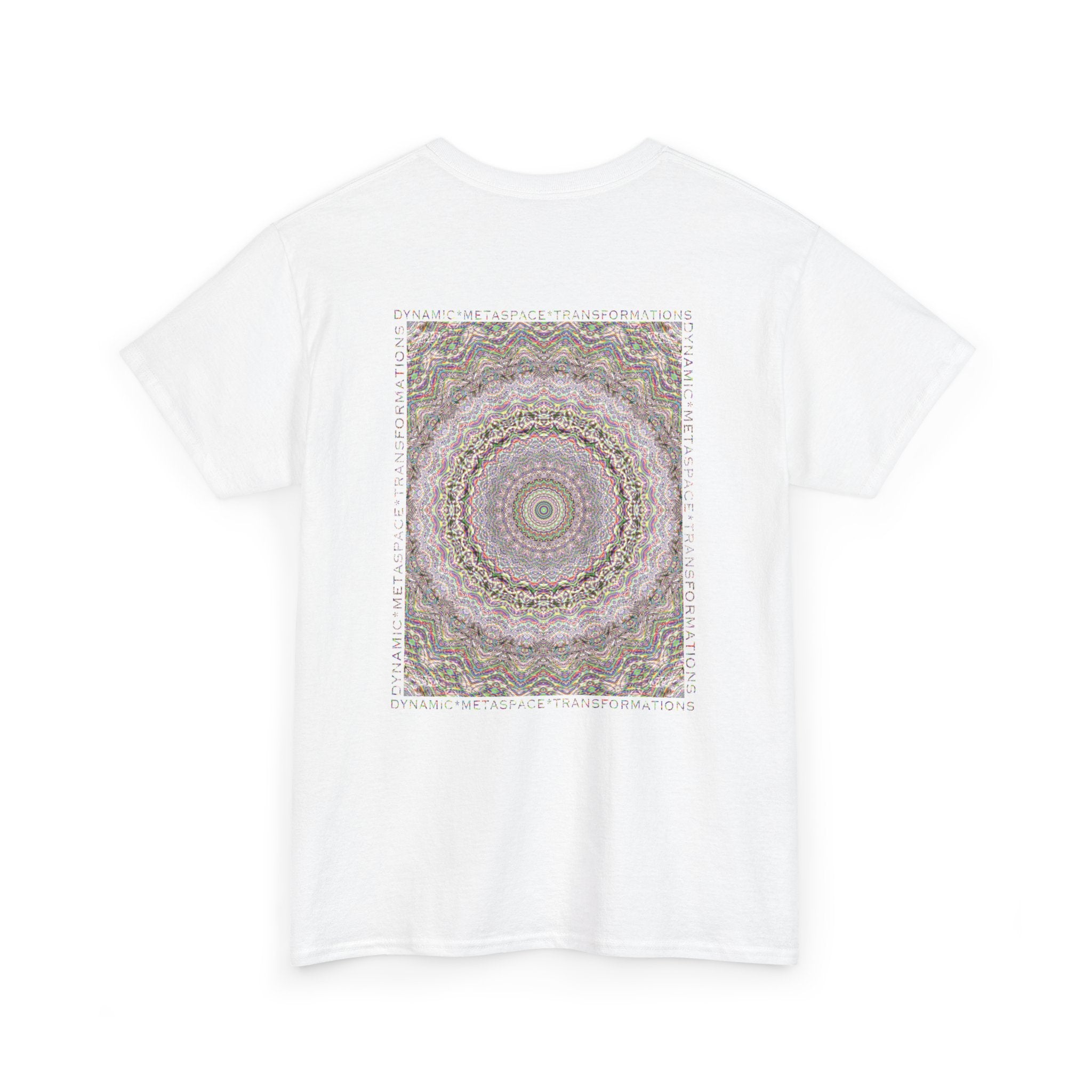 Unisex Heavy Cotton Tee (Back) - DMT Seer No.10