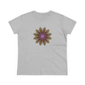 Women's Midweight Cotton Tee - Love Light Mandalas No.13