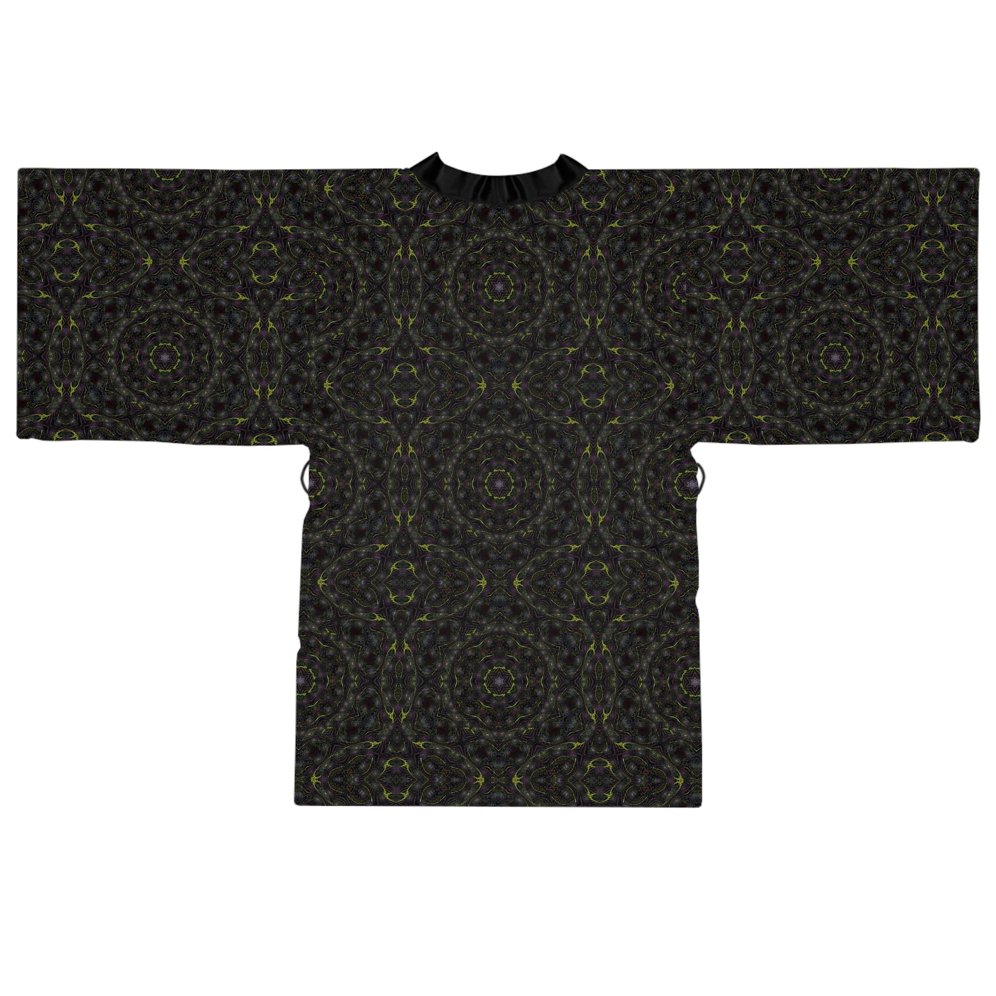 Long Sleeve Kimono Robe - P5 Kaleidoscopic No.17