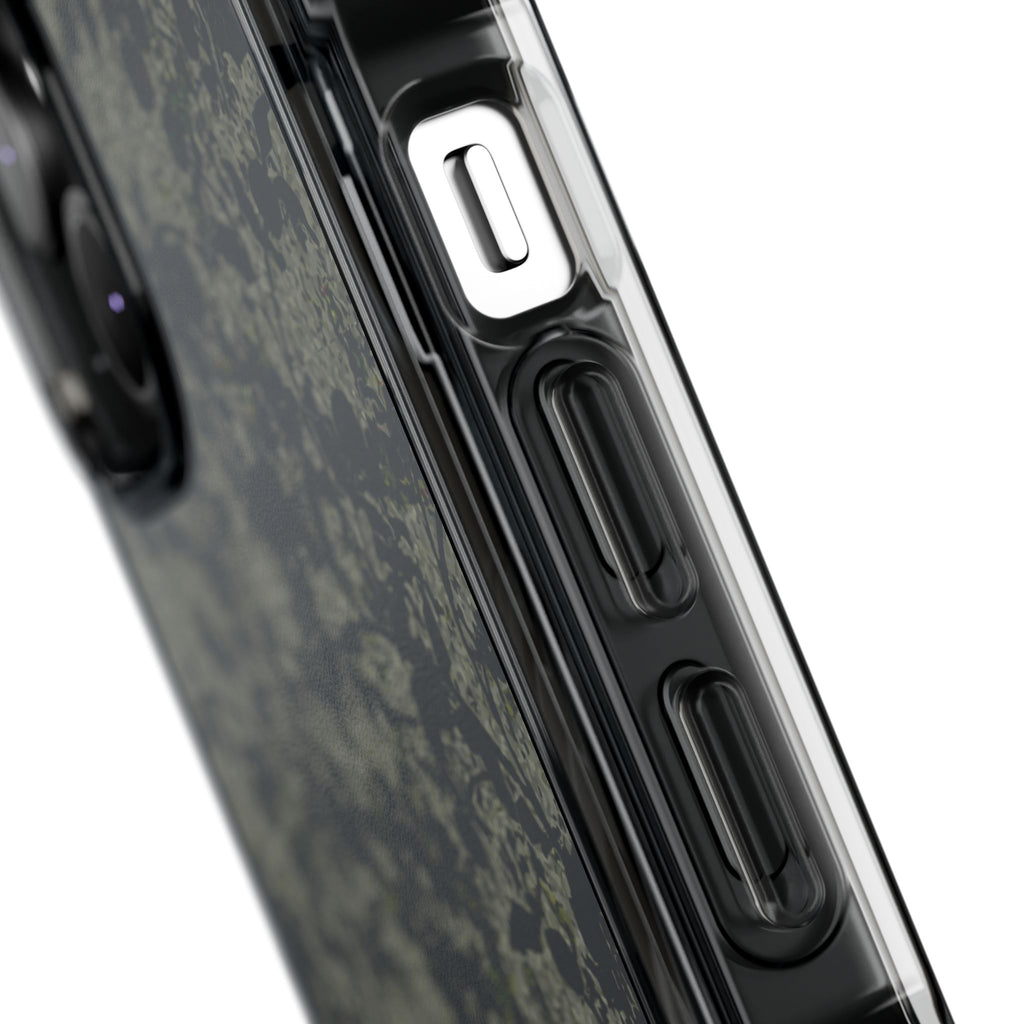 iPhone 14 Magnetic Clear Impact Case - Hidden Weave Series V3 No.25
