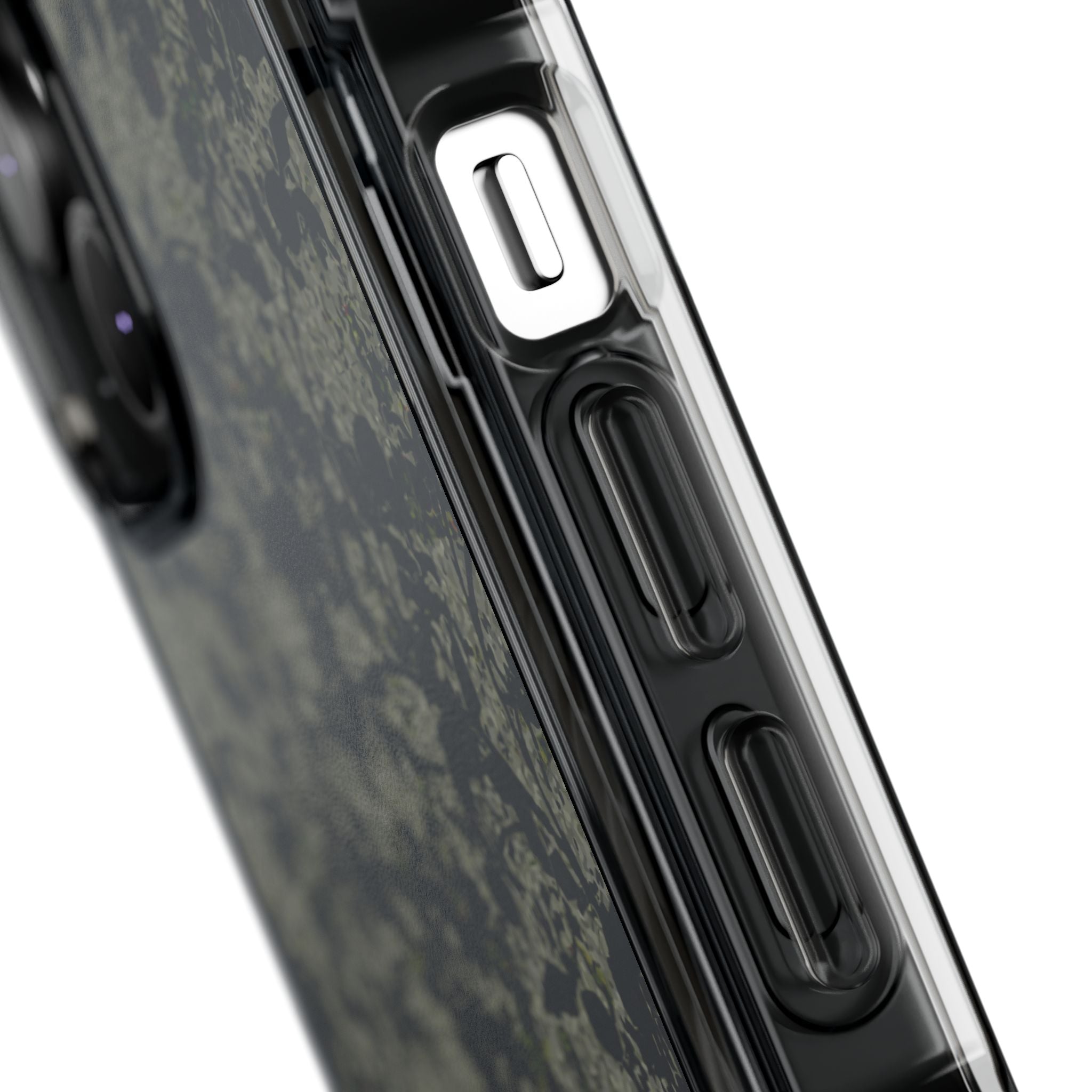 iPhone 14 Magnetic Clear Impact Case - Hidden Weave Series V3 No.25