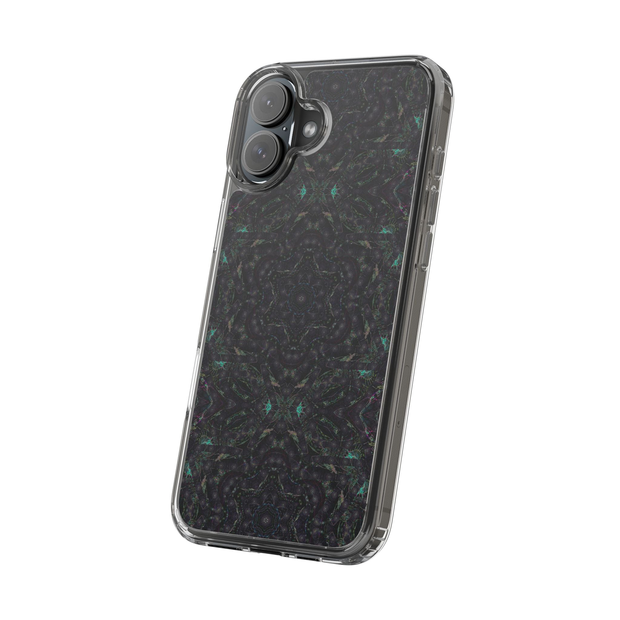 iPhone 16 Clear Case – P5 Kaleidoscopic No.31