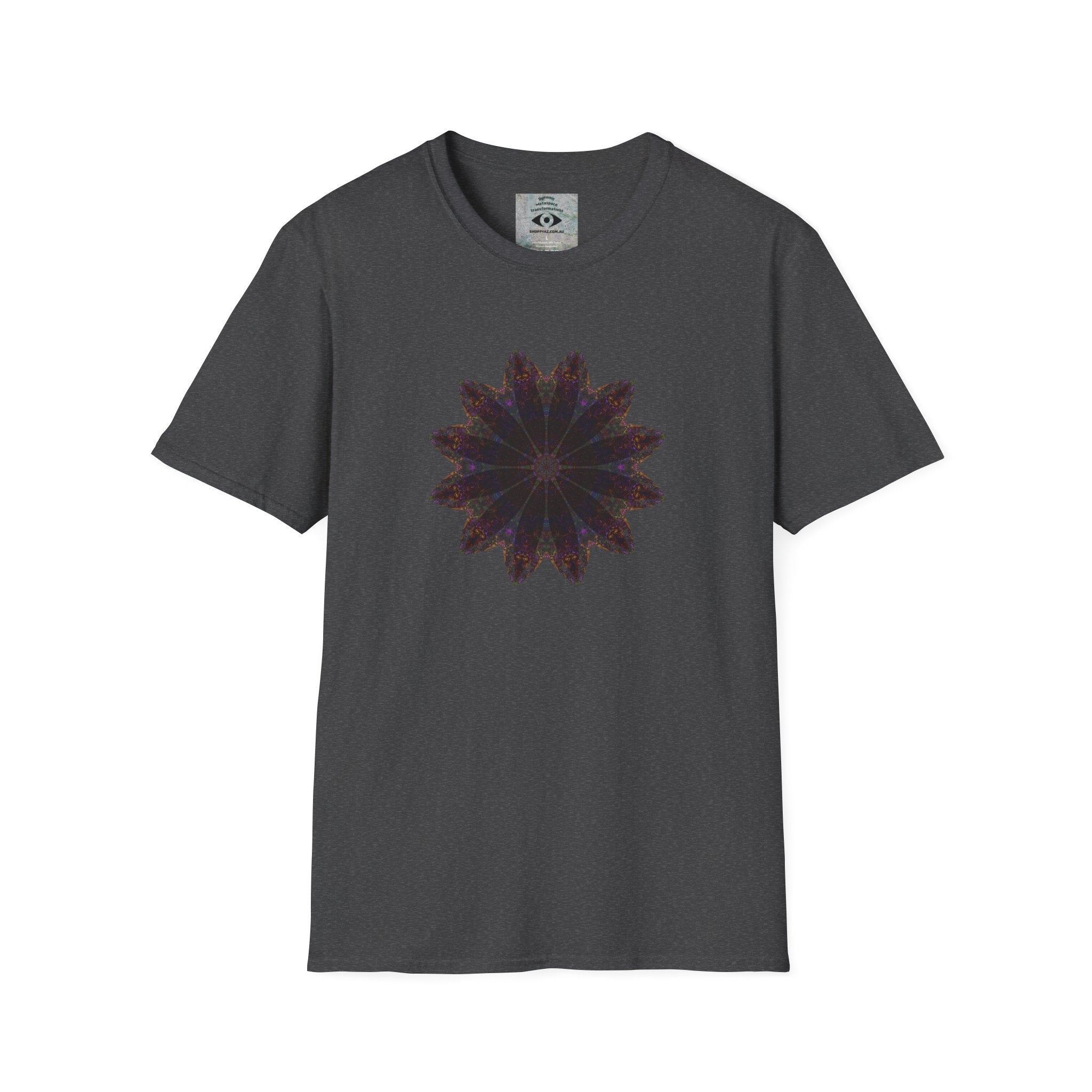 Unisex Softstyle T-Shirt - Love Light Mandalas No.10