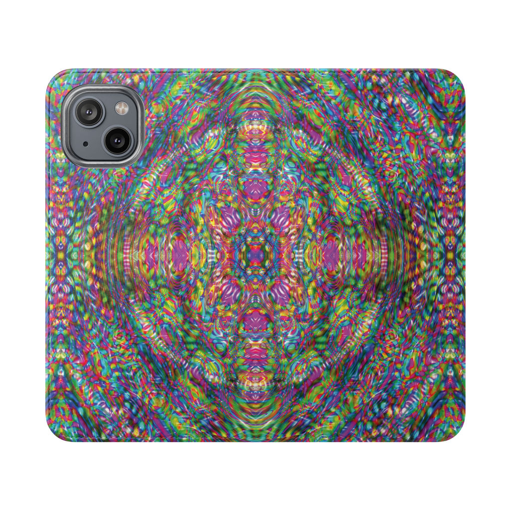 iPhone 14 Flip Case - DMT Scribe Tiles No.4