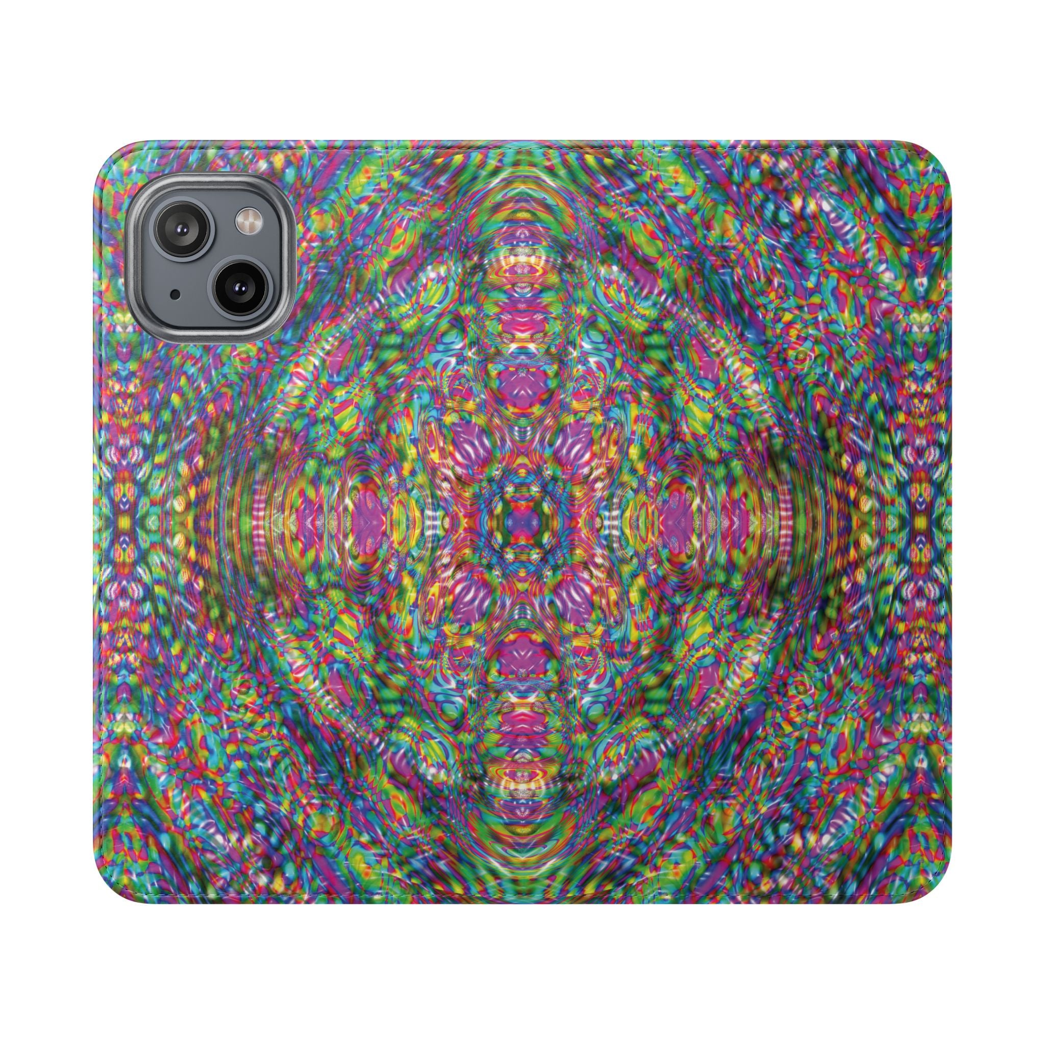 iPhone 14 Flip Case - DMT Scribe Tiles No.4