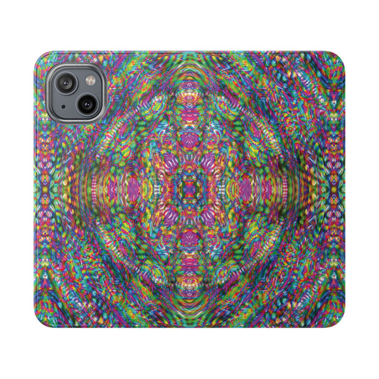 iPhone 14 Flip Case - DMT Scribe Tiles No.4