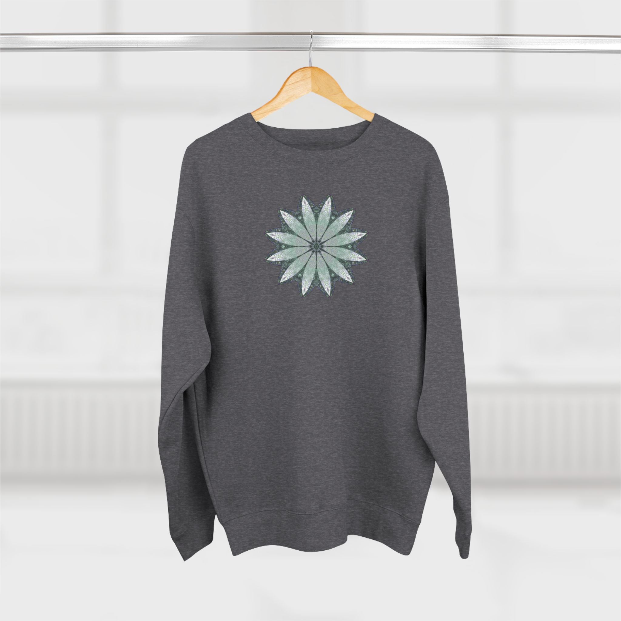 Unisex Crewneck Sweatshirt - Love Light Mandalas No.22