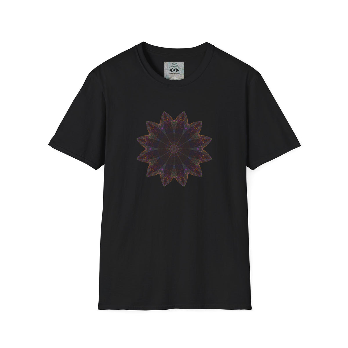 Unisex Softstyle T-Shirt - Love Light Mandalas No.10