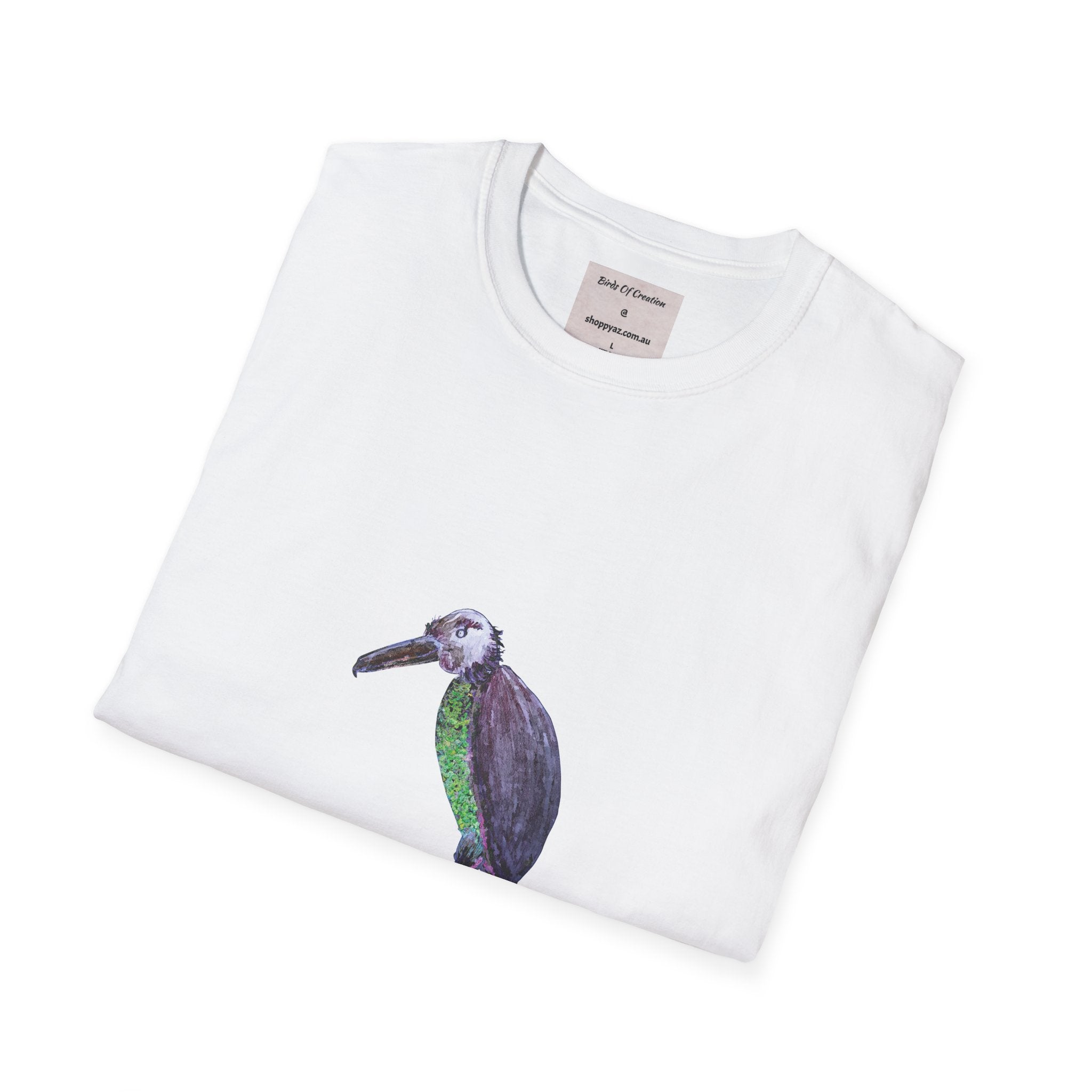 Unisex Softstyle T-Shirt - Birds Of Creation No.2