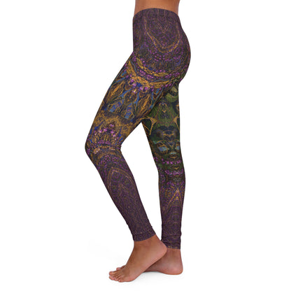 Spandex Leggings - Love Light Fractals No.10b