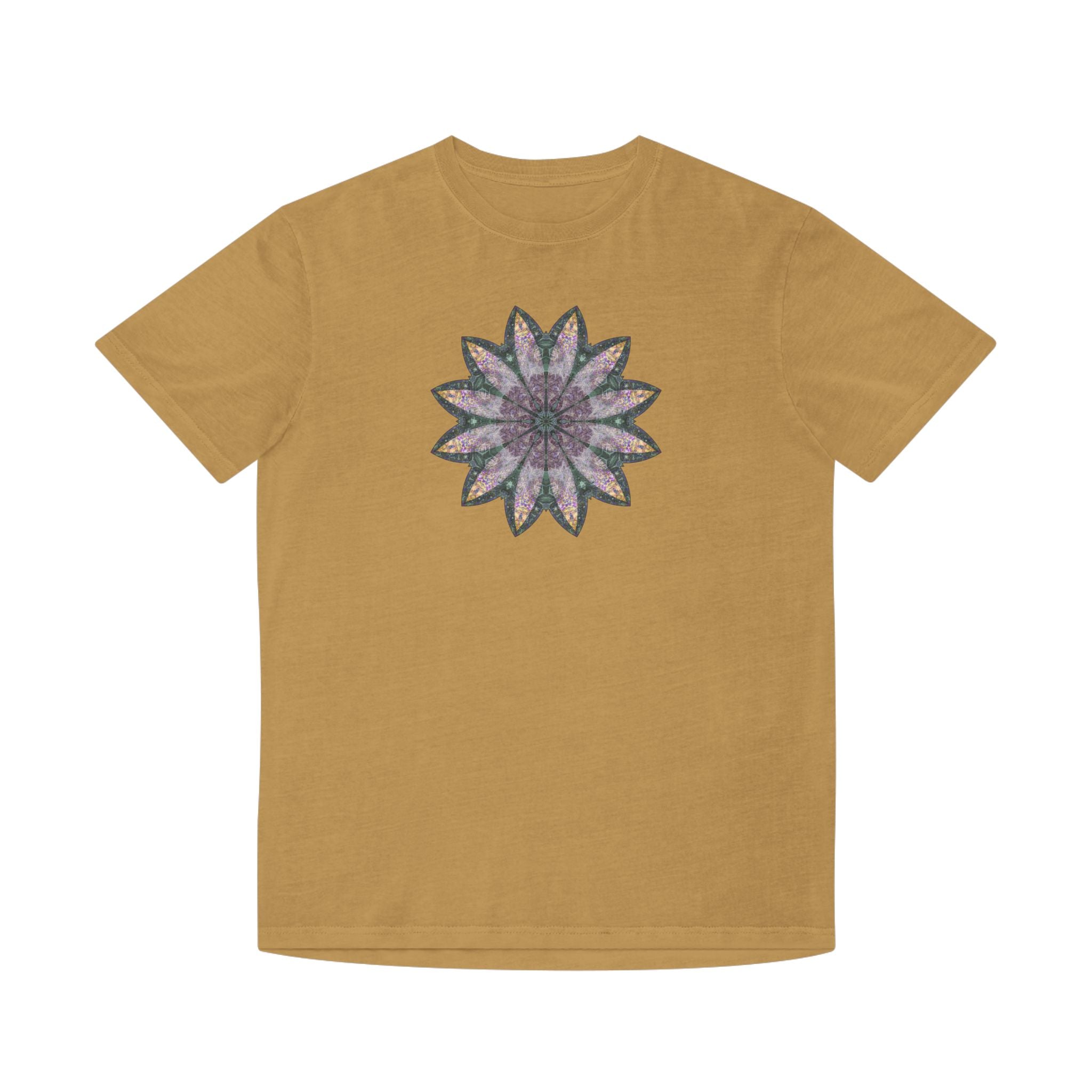 Unisex Faded Shirt - Love Light Mandalas No.21