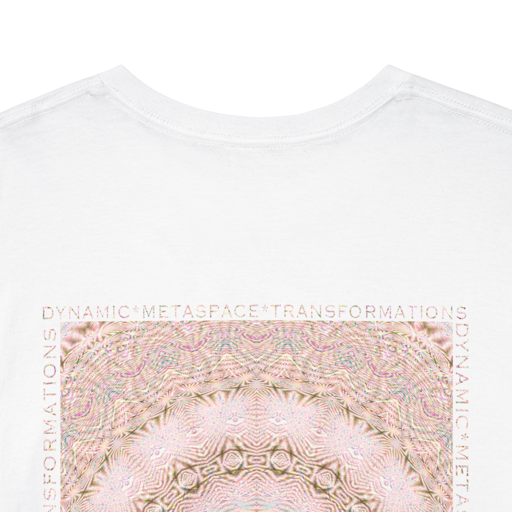 Unisex Heavy Cotton Tee (Back) - DMT Seer No.5