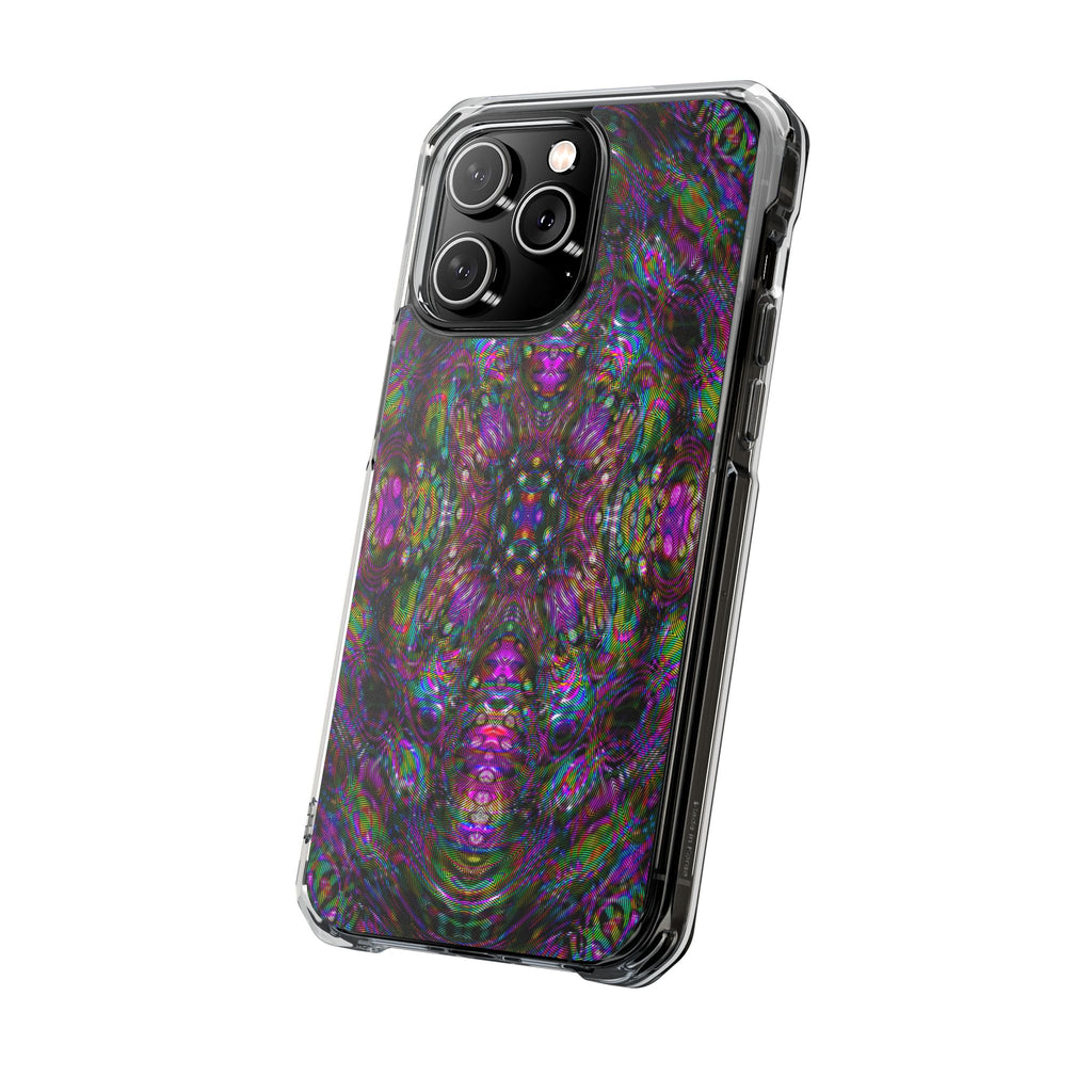 iPhone 14 Magnetic Clear Impact Case - DMT Scribe Tiles No.5