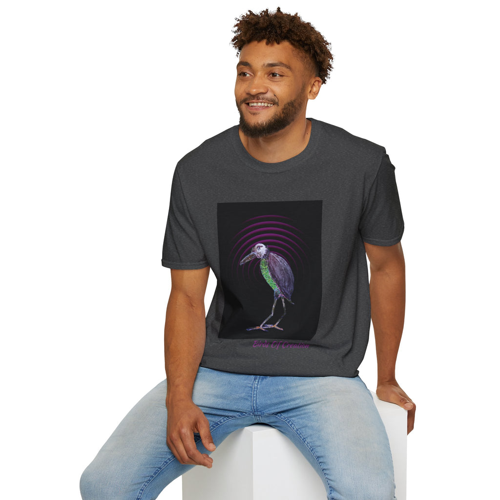 Unisex Softstyle T-Shirt - Birds Of Creation No.2b