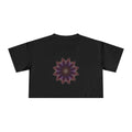 Women's Cropped Tee - Love Light Mandalas No.11