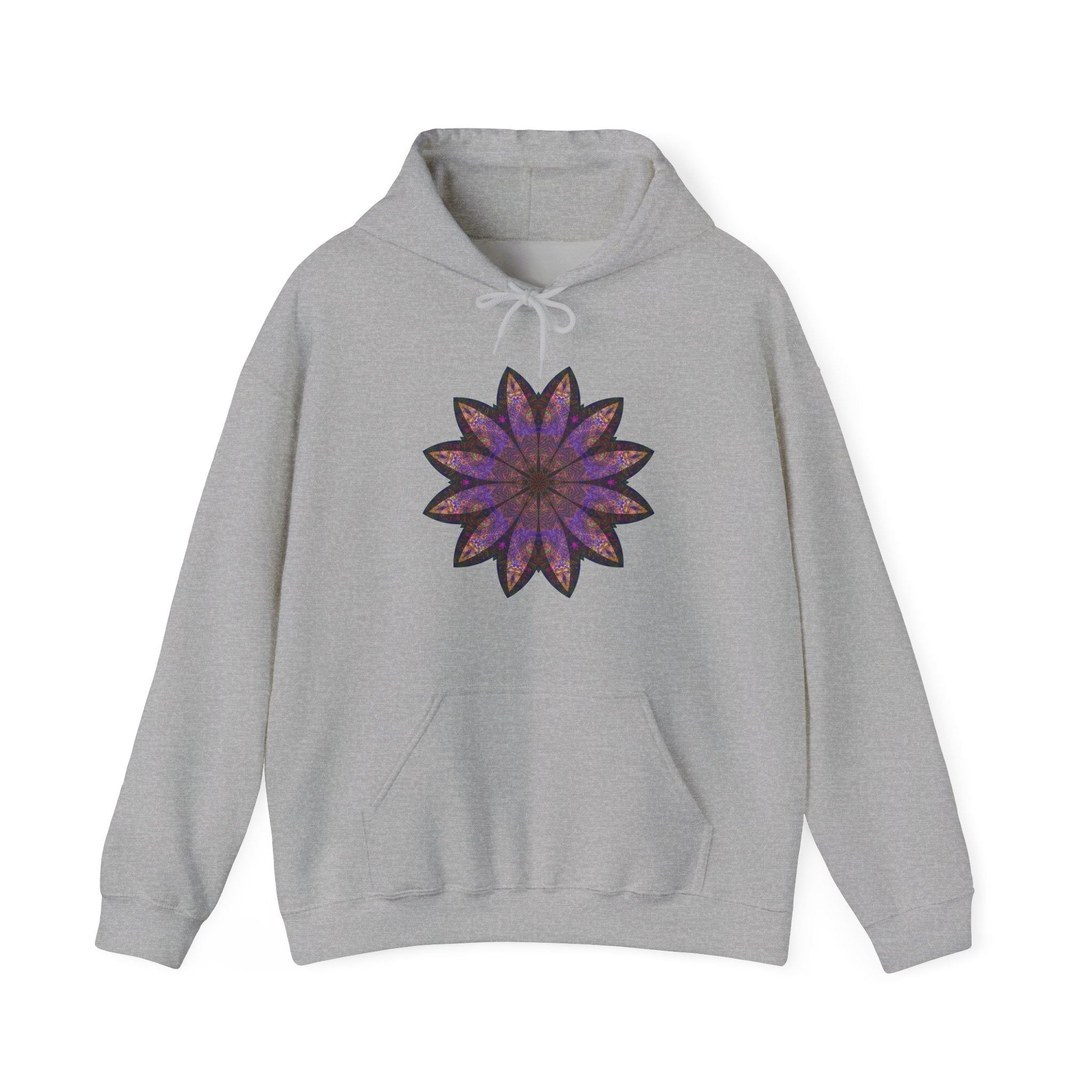 Unisex Heavy Blend™ Hooded Sweatshirt - Love Light Mandalas No.23