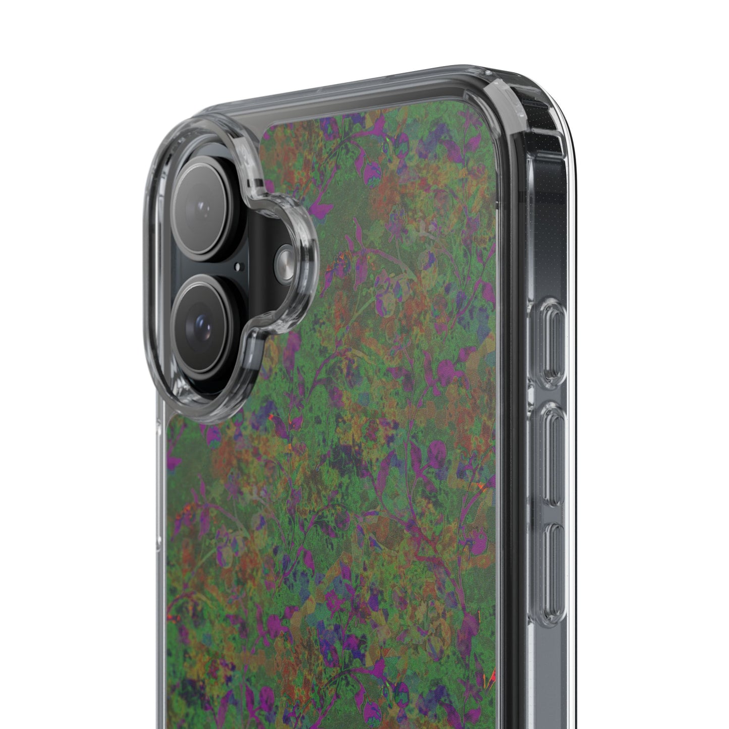 iPhone 16 Clear Case – Hidden Weave Series V3 No.24