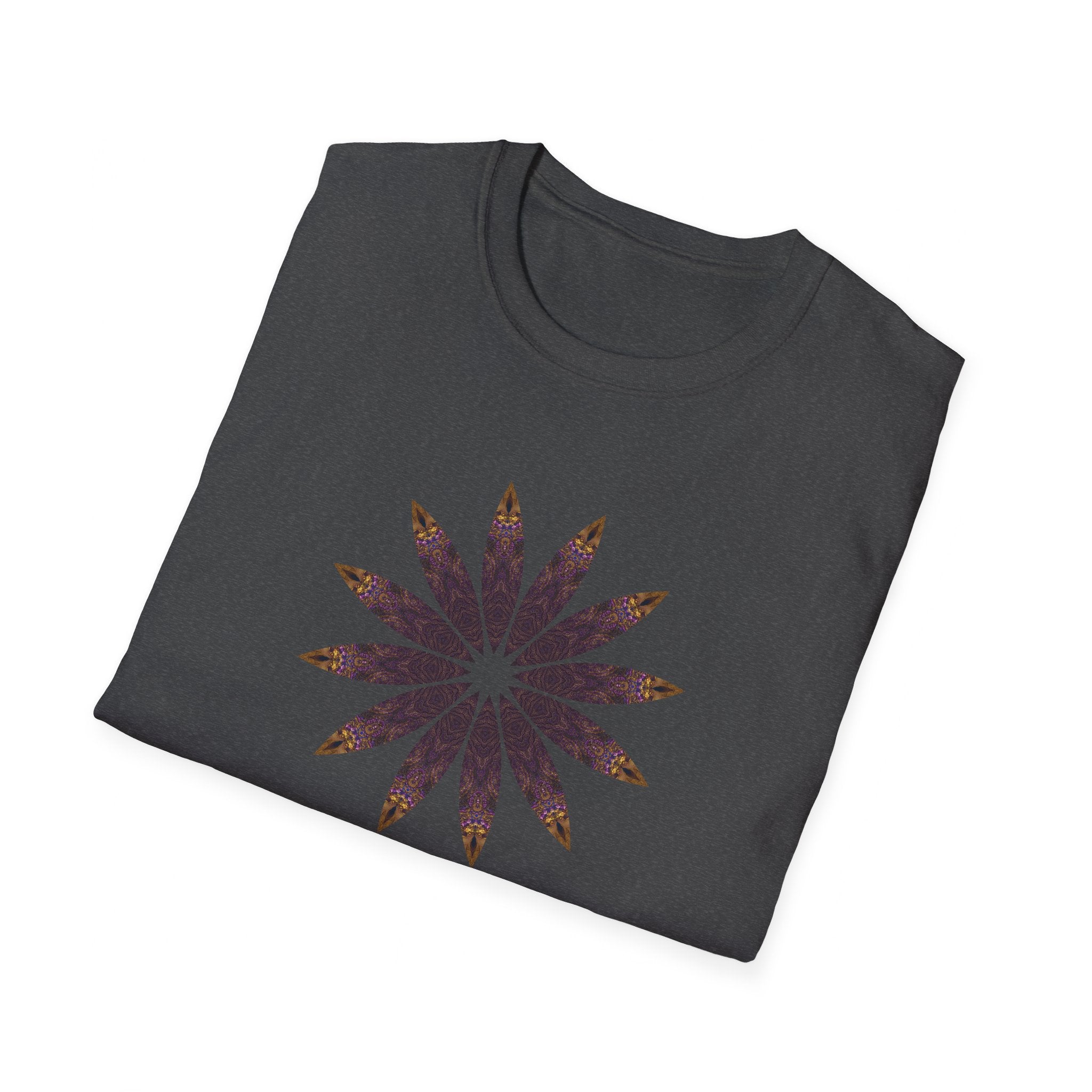 Unisex Softstyle T-Shirt - Love Light Mandalas No.2