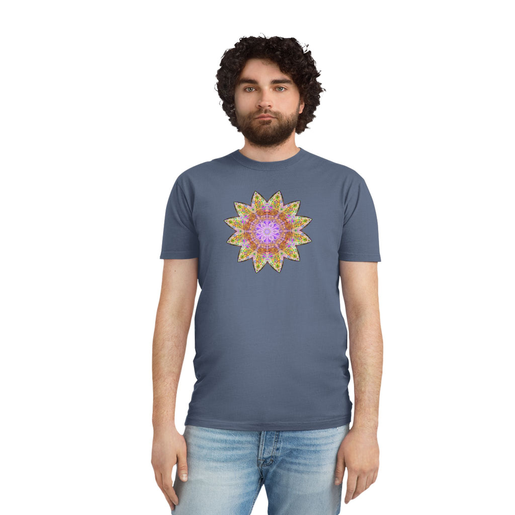 Unisex Faded Shirt - Love Light Mandalas No.14