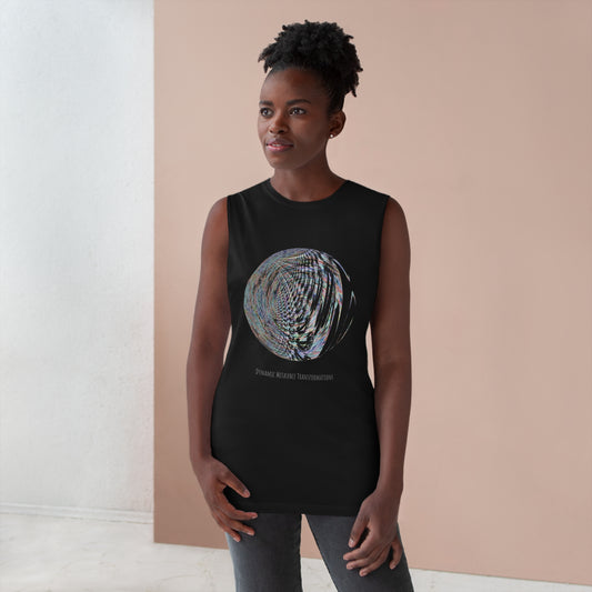 Unisex Barnard Tank - Fractal Moon No.2