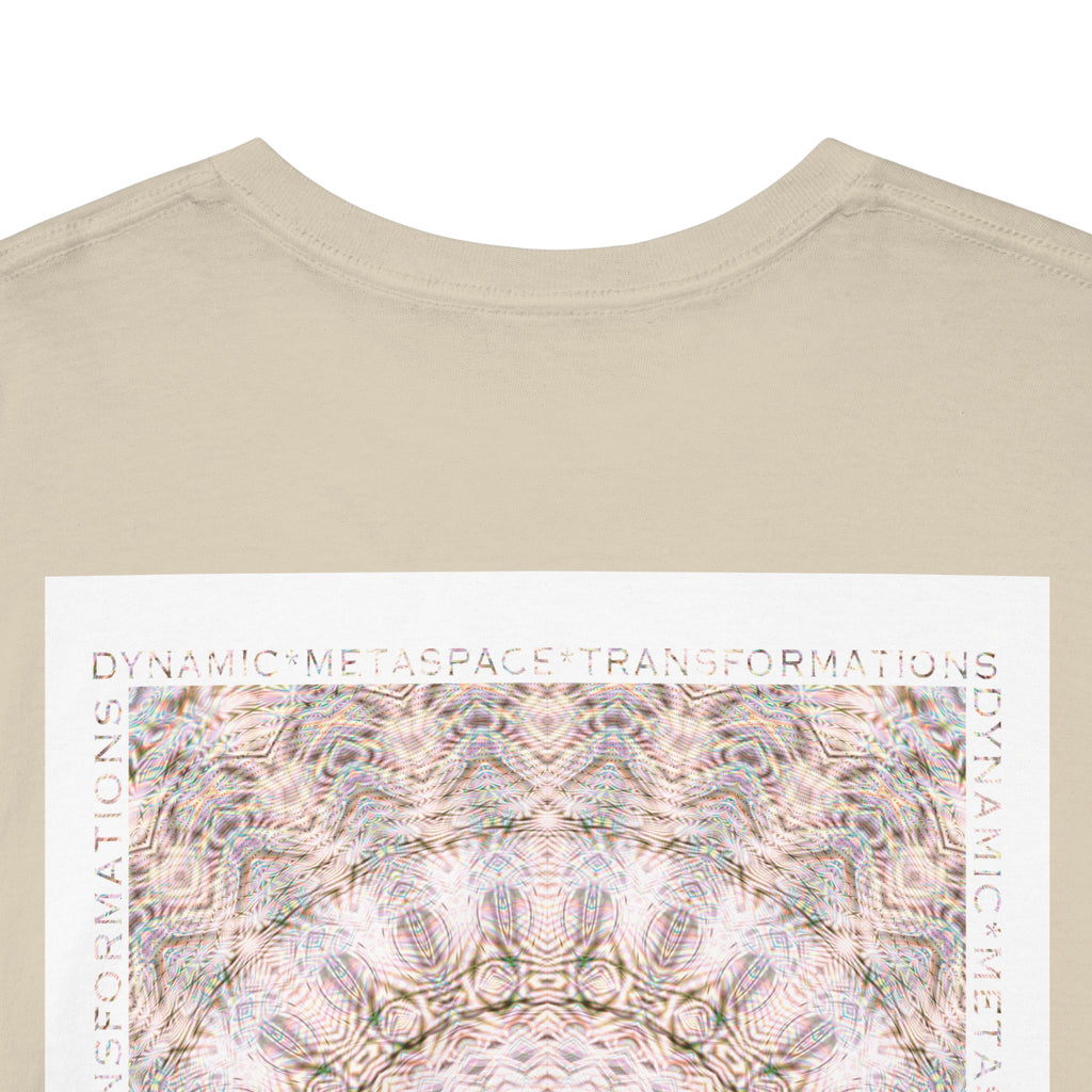 Unisex Heavy Cotton Tee (Back) - DMT Seer No.12