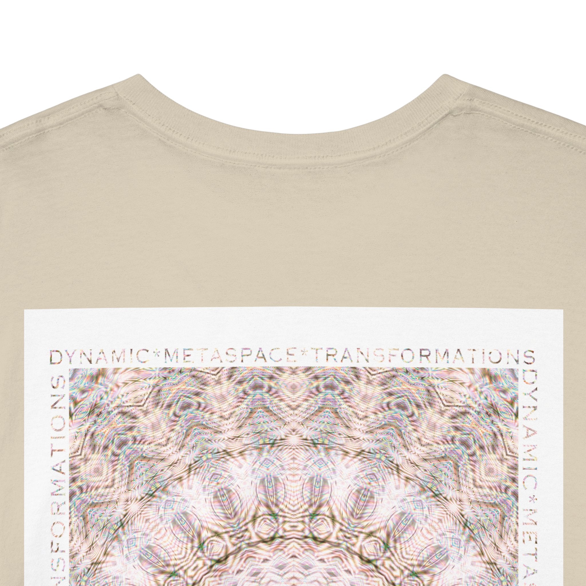 Unisex Heavy Cotton Tee (Back) - DMT Seer No.12
