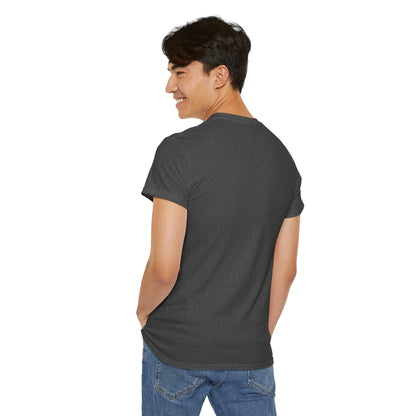 Unisex Heavy Cotton Tee - Monkey Shadows Get Bananas