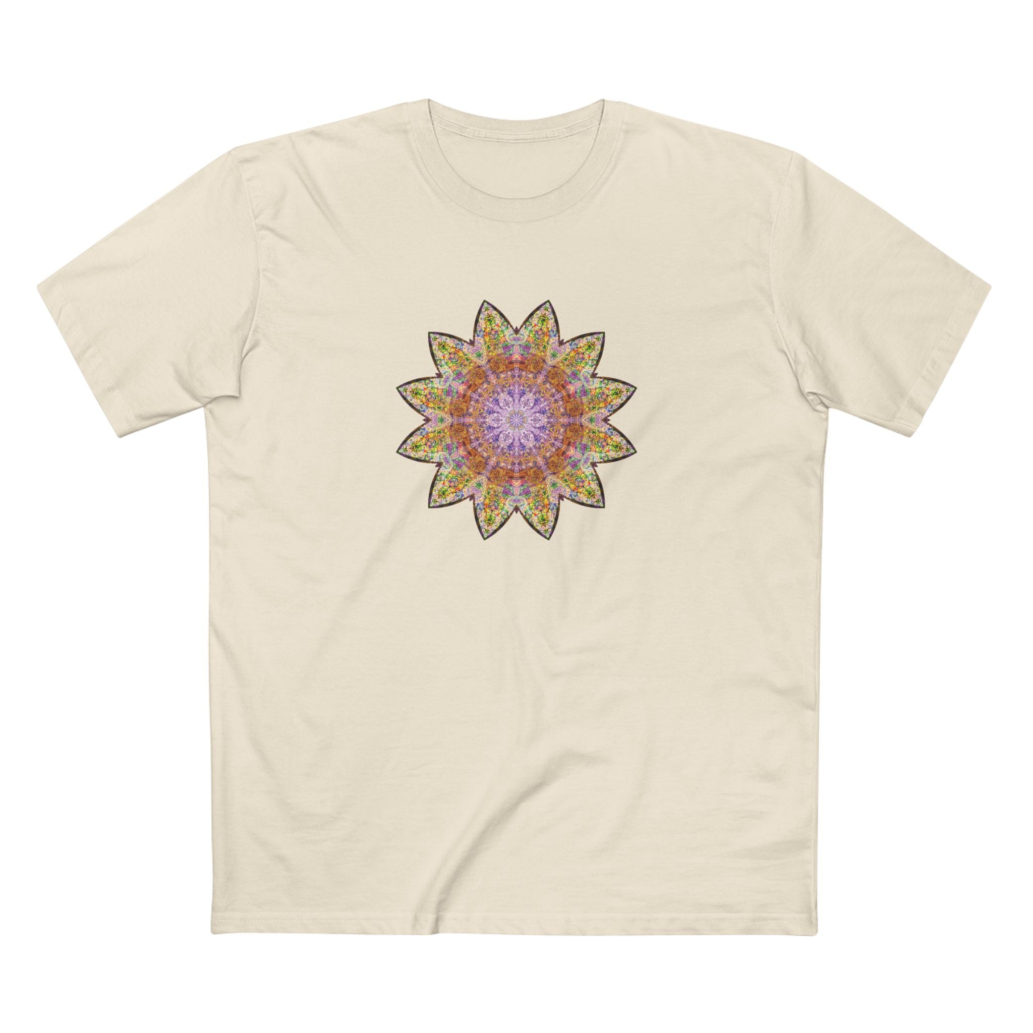 Men's Staple Tee - Love Light Mandalas No.14