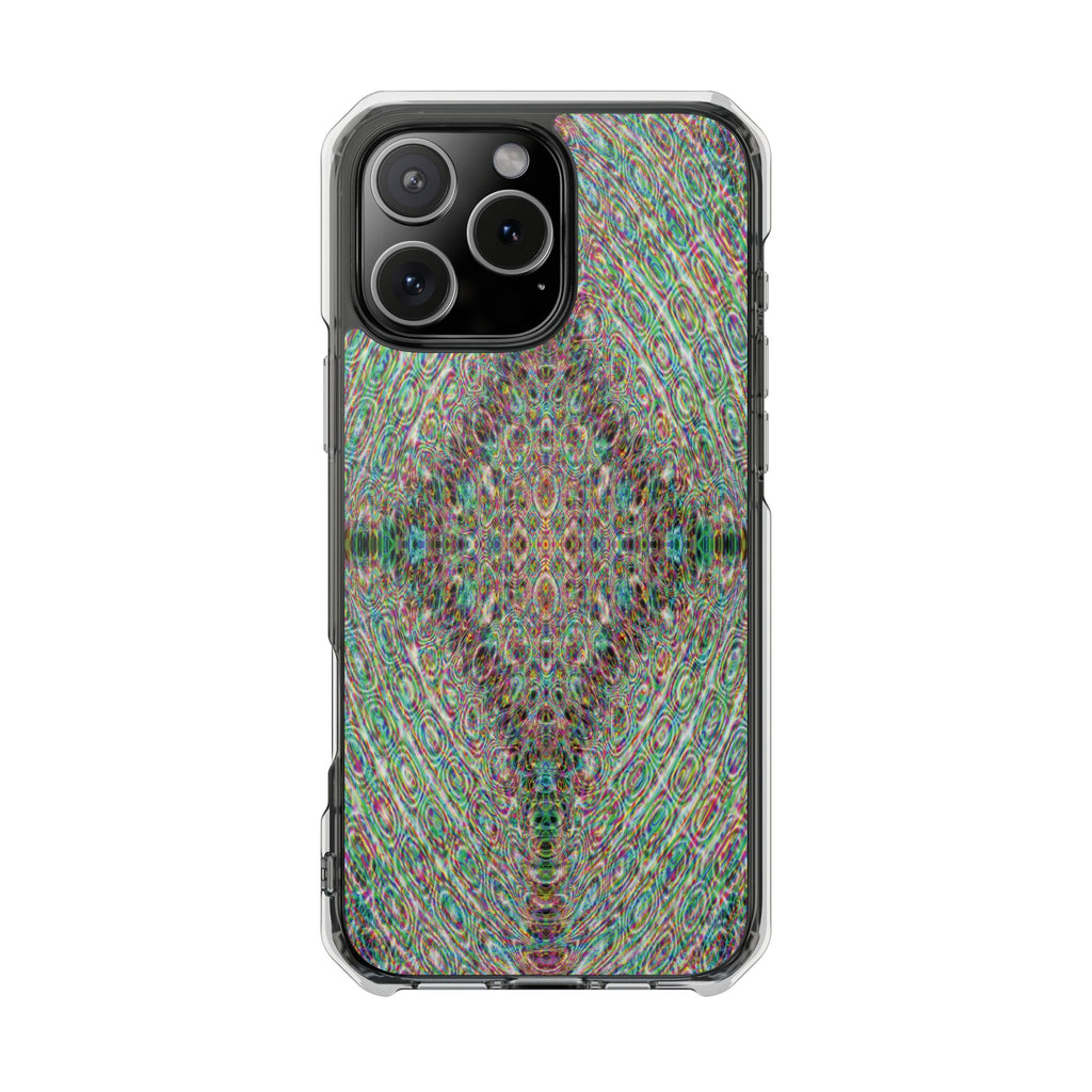 iPhone 16 Magnetic Clear Impact Case - DMT Seer No.14
