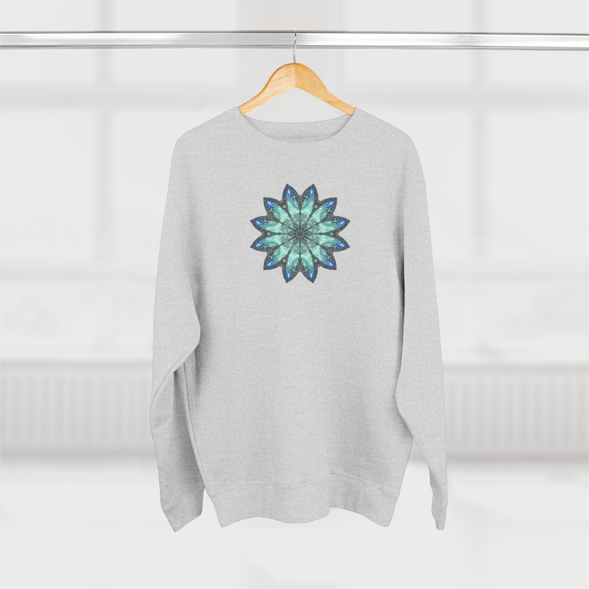 Unisex Crewneck Sweatshirt - Love Light Mandalas No.20