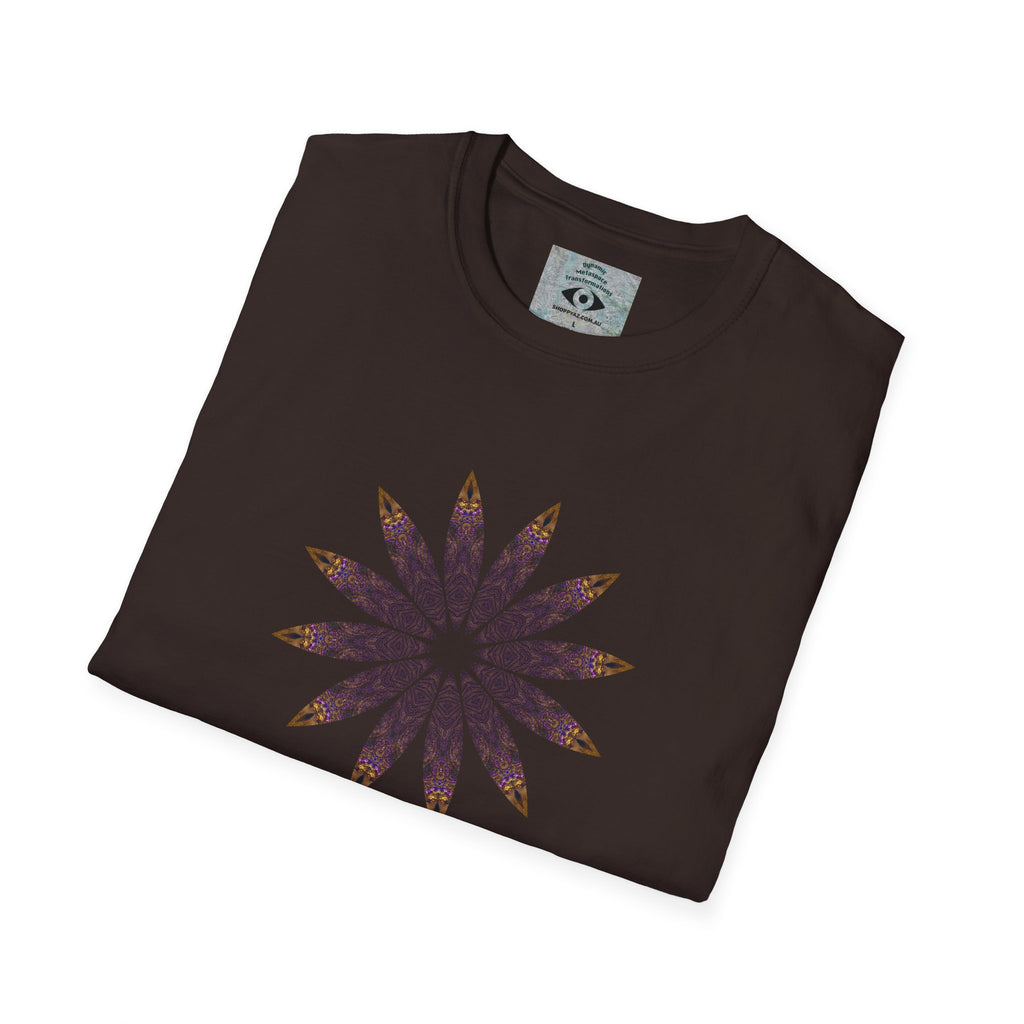 Unisex Softstyle T-Shirt - Love Light Mandalas No.2
