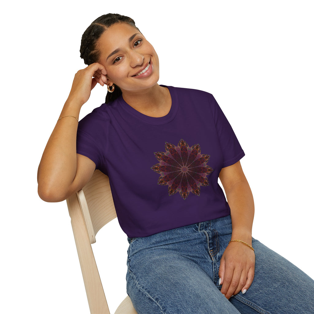 Unisex Softstyle T-Shirt - Love Light Mandalas No.5
