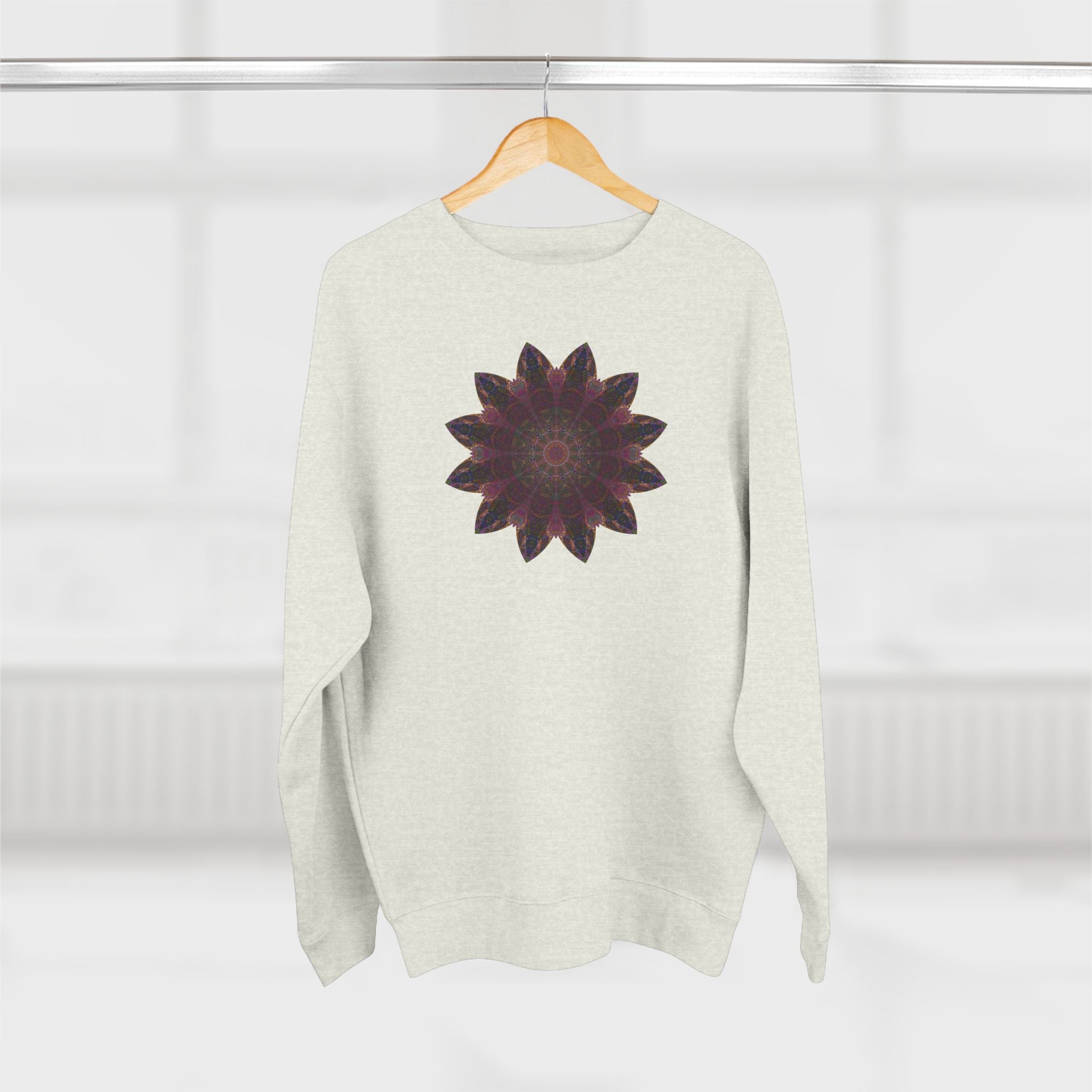 Unisex Crewneck Sweatshirt - Love Light Mandalas No.8