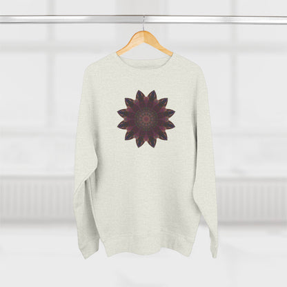 Unisex Crewneck Sweatshirt - Love Light Mandalas No.8