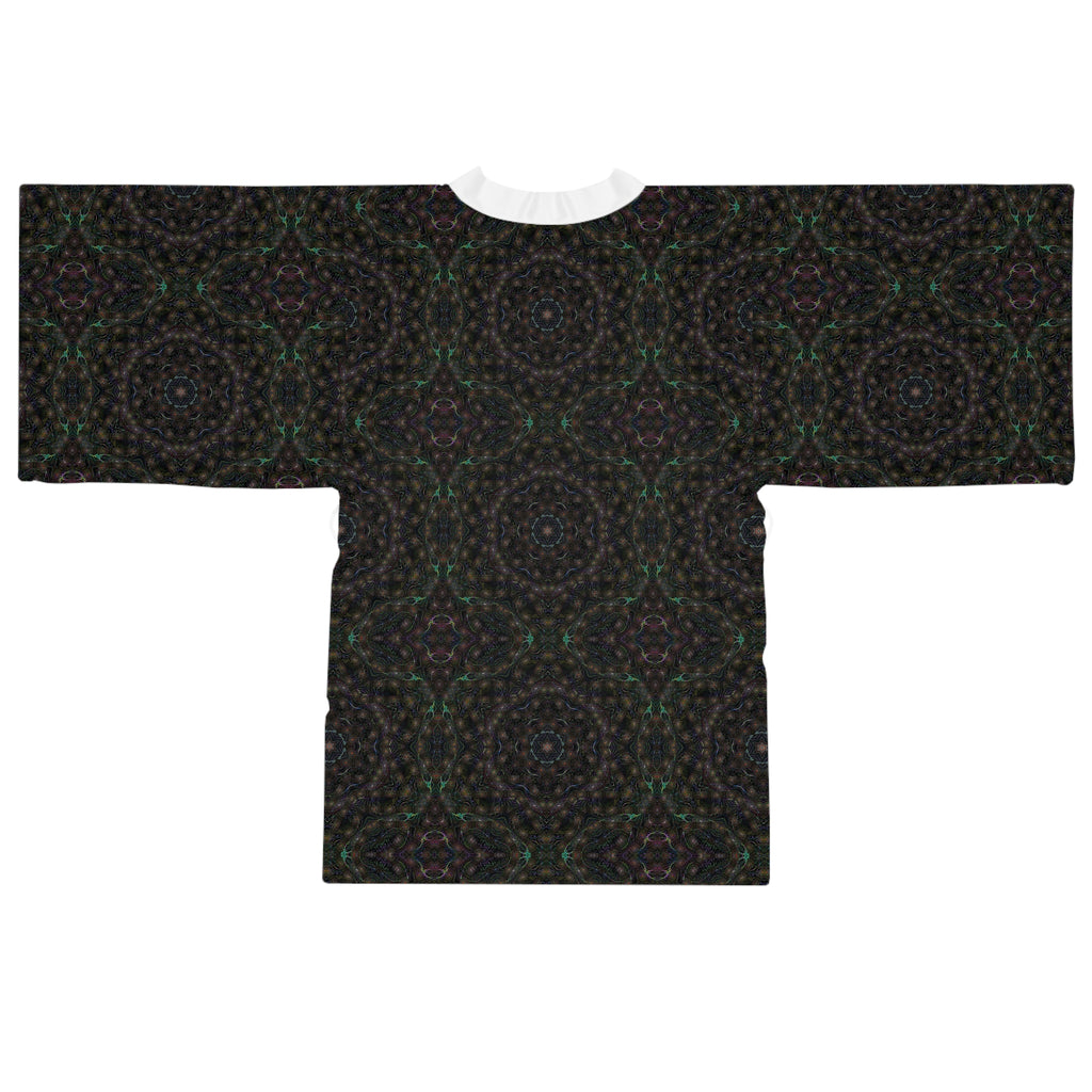 Long Sleeve Kimono Robe - P5 Kaleidoscopic No.16