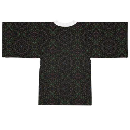 Long Sleeve Kimono Robe - P5 Kaleidoscopic No.16
