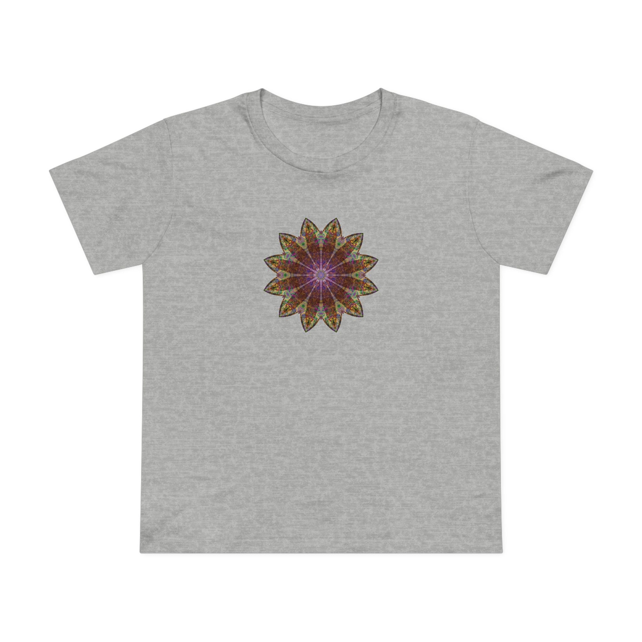 Women’s Maple Tee - Love Light Mandalas No.13